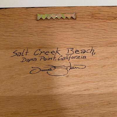 Salt Creek Beach Dana Point Painting Signed