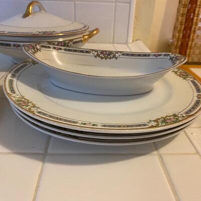 Vintage Noritake China Serving Pieces and Plates