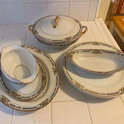 Vintage Noritake China Serving Pieces and Plates