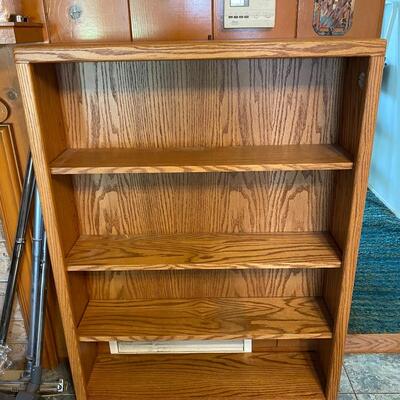 Wood Oak Book Case