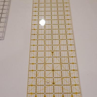 Lot 385: (3) Quilting Ruler Grids