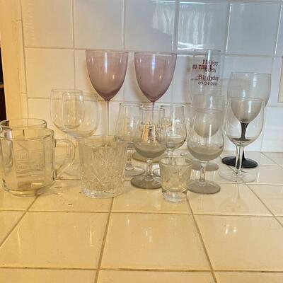 Mixed Glassware Lot