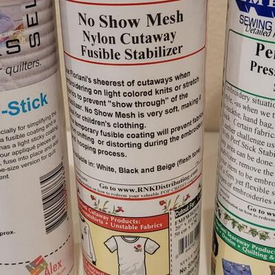 Lot 407: NEW Fabric Fusible Stabilizers