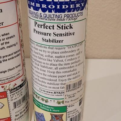 Lot 407: NEW Fabric Fusible Stabilizers