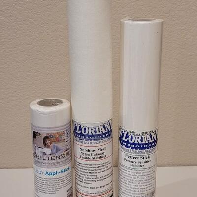 Lot 407: NEW Fabric Fusible Stabilizers