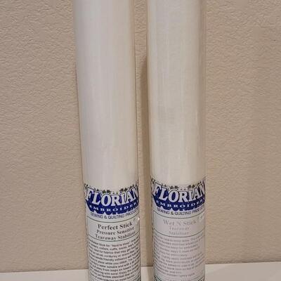 Lot 408: (2) NEW Fusible Fabric Stabilizers