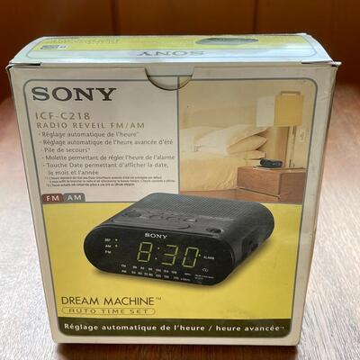 Sony Dream Machine Clock Radio Boxed