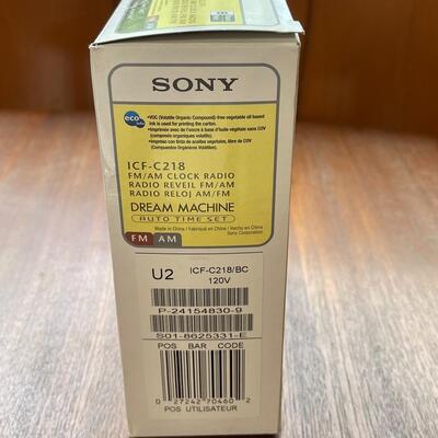 Sony Dream Machine Clock Radio Boxed