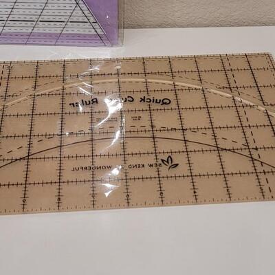 Lot 415: (3) Quilting Rulers