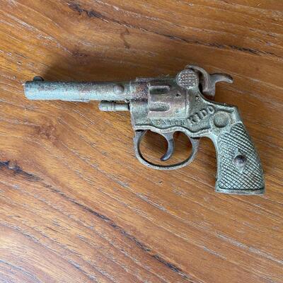 Vintage Toy Cap Gun and Cannon Lot