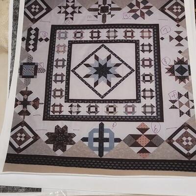 Lot 419: Quilting Kits with Fabric