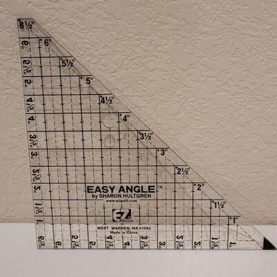 Lot 428: Quilting Triangle Rulers lot