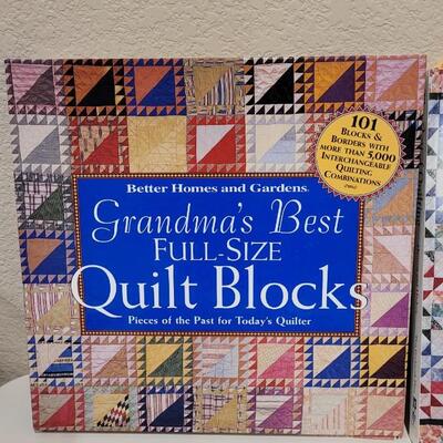 Lot 436: (3) Quilting Books