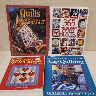 Lot 437: (4) Quilting Books