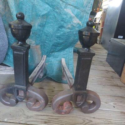 154 - Andirons 
