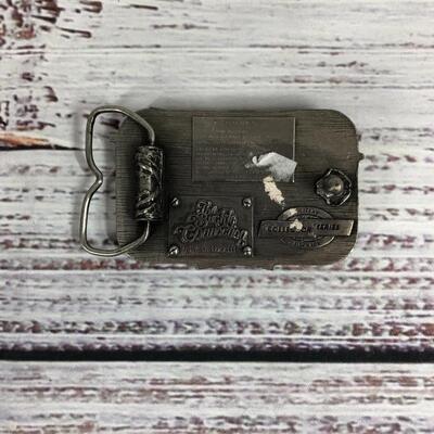 Barack Obama Presidential Pin Collection & AH-64 Belt Buckle