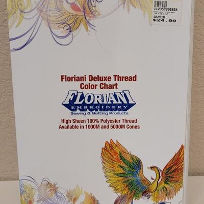 Lot 439: Floriani Thread Book and Baxk to Basics Stabilizing Techniques DVDs