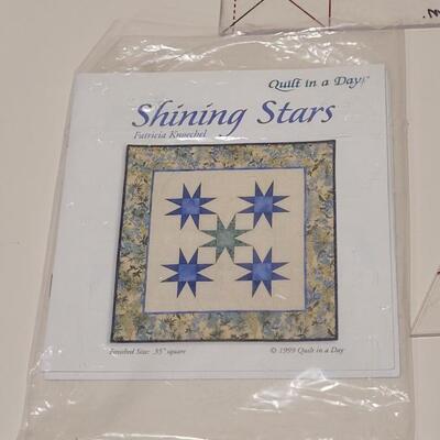 Lot 457: Quilting Rulers and a Quilting Pattern 