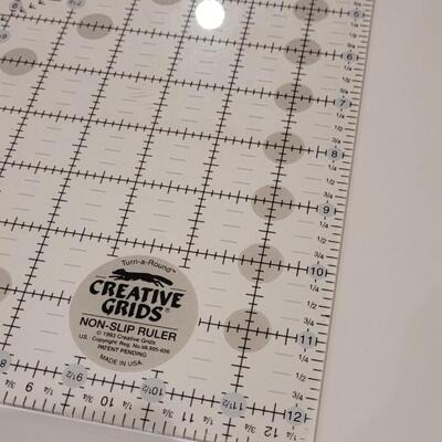 Lot 458: Quilting Grid Rulers (3)