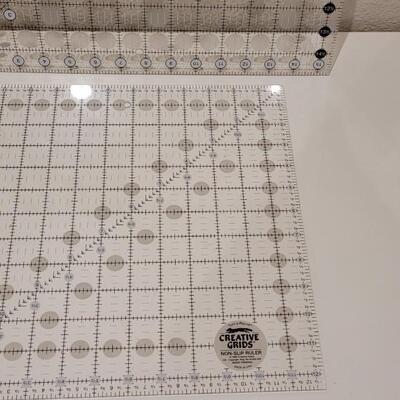 Lot 458: Quilting Grid Rulers (3)