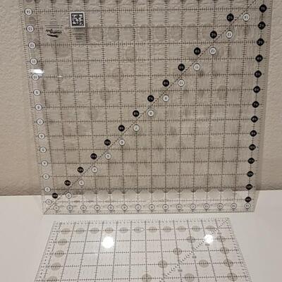 Lot 458: Quilting Grid Rulers (3)