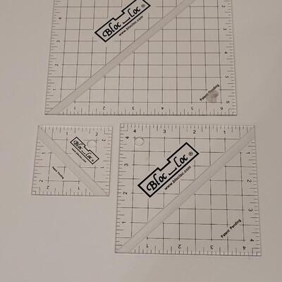 Lot 459: Bloc Lock Grid Rulers (3)