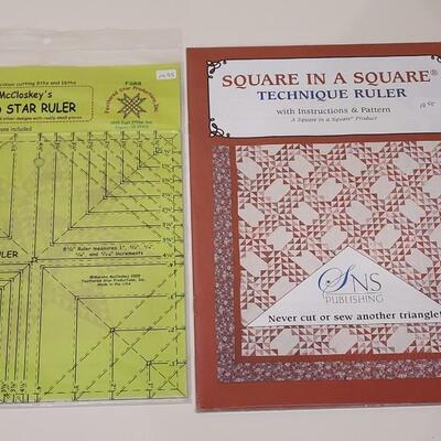 Lot 461: Quilting Square Rulers