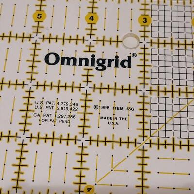 Lot 462: Omnigrid Quilting Rulers (4)