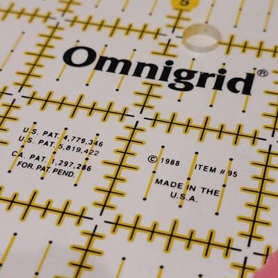 Lot 462: Omnigrid Quilting Rulers (4)