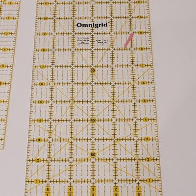 Lot 462: Omnigrid Quilting Rulers (4)