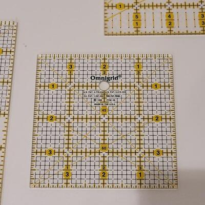 Lot 462: Omnigrid Quilting Rulers (4)