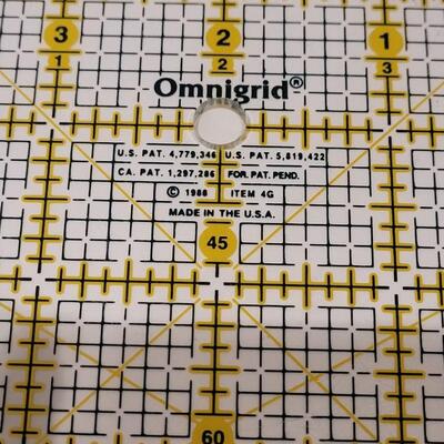 Lot 462: Omnigrid Quilting Rulers (4)