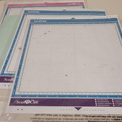 Lot 470: Brothers Scan N Cut 2 with Box and  (3) Scan N Cut Standard Mats
