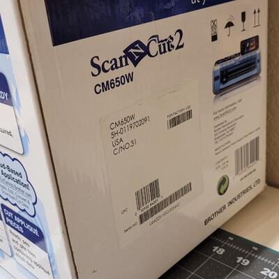 Lot 470: Brothers Scan N Cut 2 with Box and  (3) Scan N Cut Standard Mats