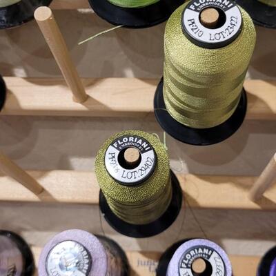 Lot 471: Floriani Thread and Thread Rack