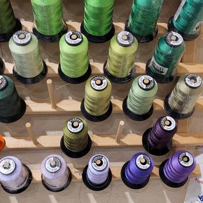 Lot 471: Floriani Thread and Thread Rack