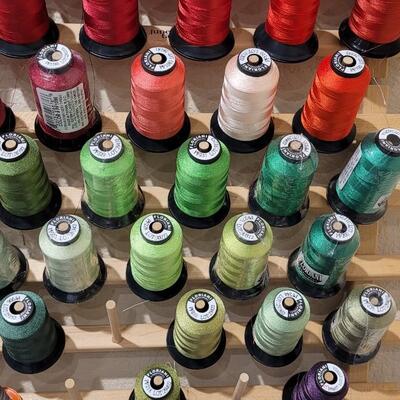 Lot 471: Floriani Thread and Thread Rack