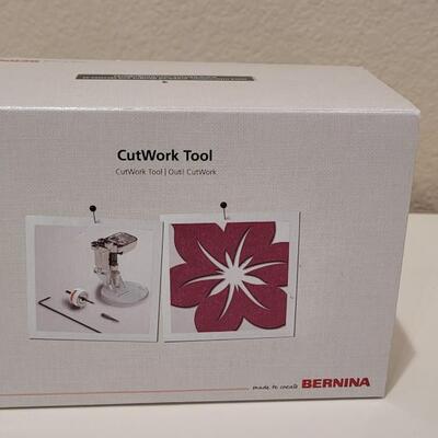 Lot 473: Bernina 830 with Feet, Hoops,  Presser Foot and More