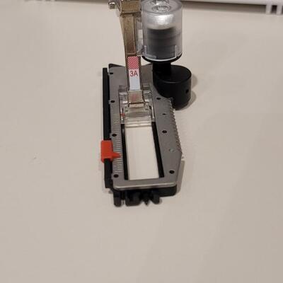 Lot 473: Bernina 830 with Feet, Hoops,  Presser Foot and More