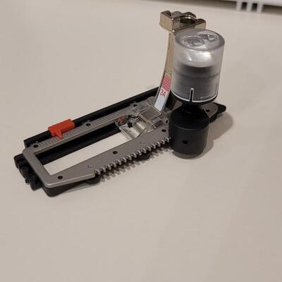 Lot 473: Bernina 830 with Feet, Hoops,  Presser Foot and More