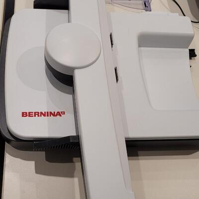 Lot 473: Bernina 830 with Feet, Hoops,  Presser Foot and More