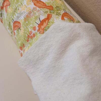 Lot 477: 6ft. Unfinished Quilt with a Top, Batting and Backing