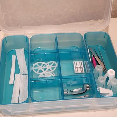 Lot 481: Brother Lock 1034D Overlock/Serger Machine with Box and Manual 