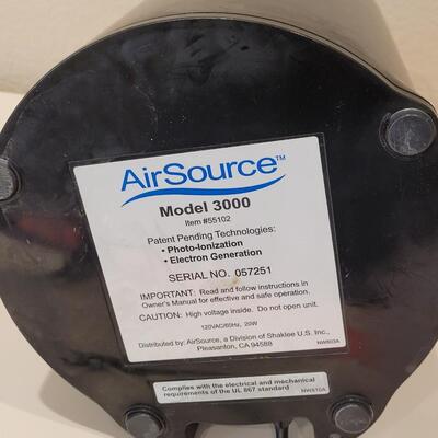 Lot 482: AirSource Model 3000 Air Purification with Manual