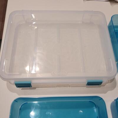 Lot 487: Organizer Container with Removable Bins