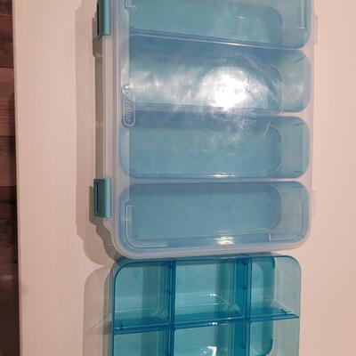 Lot 487: Organizer Container with Removable Bins