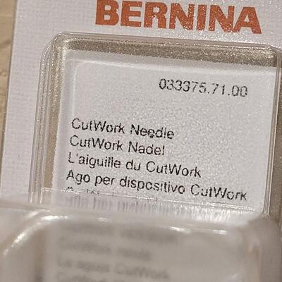 Lot 496: Bernina Magnifiers  and Cut Work Needles