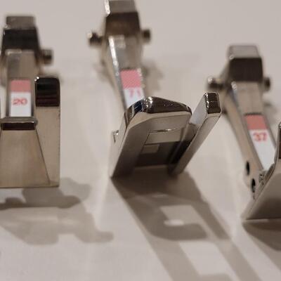 Lot 500: (4) Bernina Feet 37, 20, 10, 71
