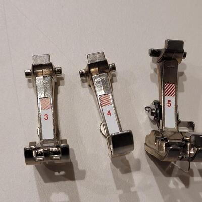 Lot 501: (3) Bernina Feet 4, 3, 5