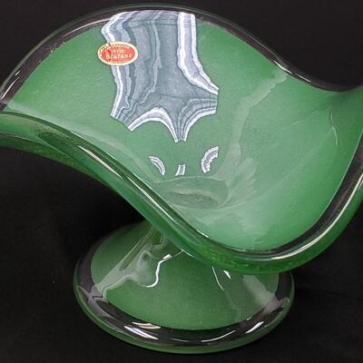 Murano Glass - green bowl